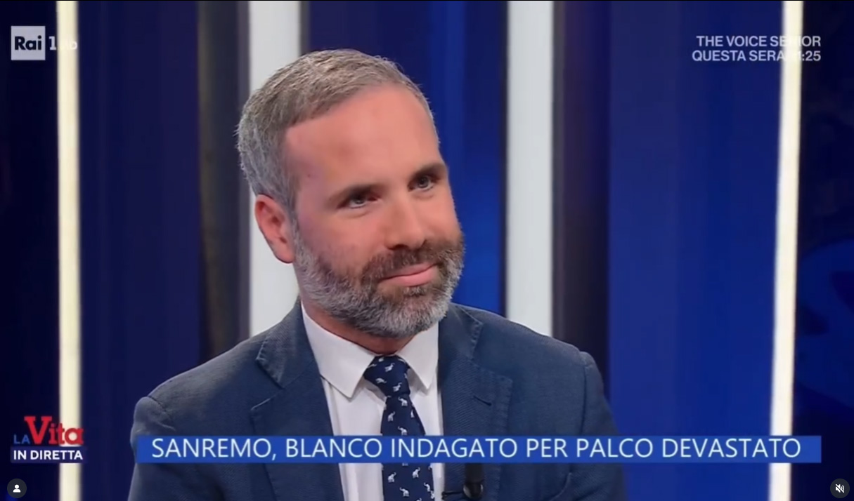 Intervento a La Vita in Diretta